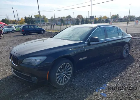2011 BMW 750Li xDrive из США, поврежденный, VIN WBAKC8C59BC434177